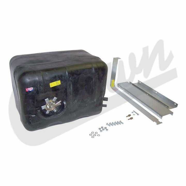 Crown Automotive 8128585PLXL Plastic fuel tank, fits 1978-86 Jeep CJ-5, CJ-7, 21 gallon extra large