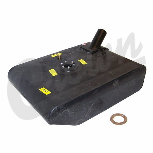 Crown Automotive 912008PL Plastic fuel tank, fits 1955-70 Jeep CJ-5 & CJ-6 under seat top feed