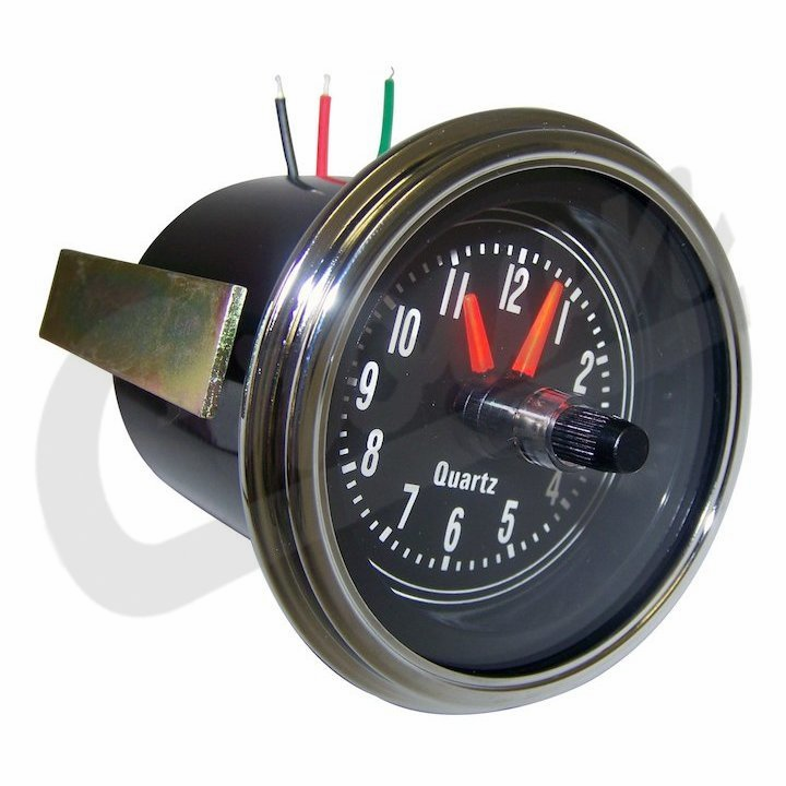 Crown Automotive J5761330 Instrument Panel Clock for 1976-1986 Jeep CJ5, CJ7 & CJ8