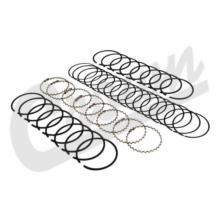 Crown Automotive J8121685 Piston Ring Set for 1971-81 Jeep CJ Models with 5.0L Engine