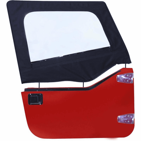 DS10135 Black Diamond Upper Door Skins for 97-06 Jeep Wrangler TJ