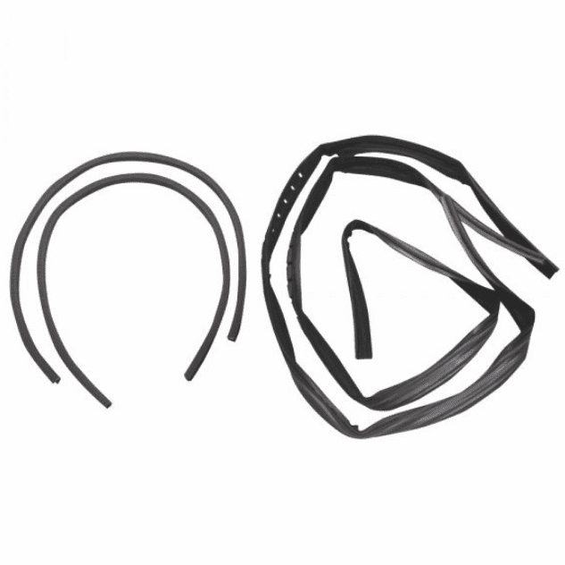 Fairchild Glass Window Channel Kit for 1976-1986 Jeep CJ5, CJ7, CJ8 Scrambler