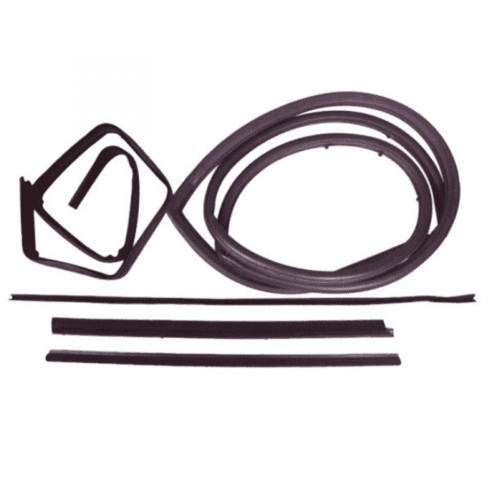 Fairchild KD1010B Belt Channel Door Seal Kit, Passenger Side for 1976-1986 Jeep CJ7, CJ8