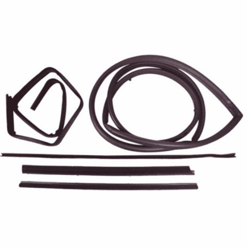 Fairchild KD1010C Belt Channel Door Seal Kit, Driver Side for 1976-1986 Jeep CJ7, CJ8