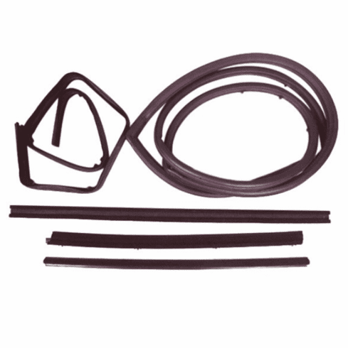 Fairchild  KD1011  Passenger Side Full Door Seal Kit for 1976-1995 Jeep CJ-7, CJ-8 & Wrangler YJ with Moveable Vent Window