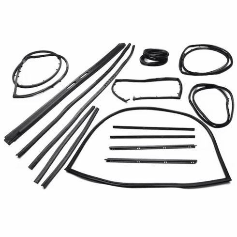 Fairchild KD4001 Weatherstrip Seal Kit for 1976-1986 Jeep CJ-7 & CJ-8 with Movable Vent Window