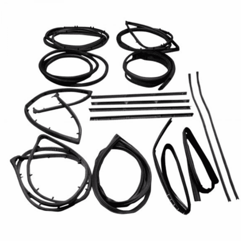 Fairchild KD4006 Weatherstrip Seal Kit for 1976-1986 Jeep CJ-7 & CJ-8 with Fixed Vent Window