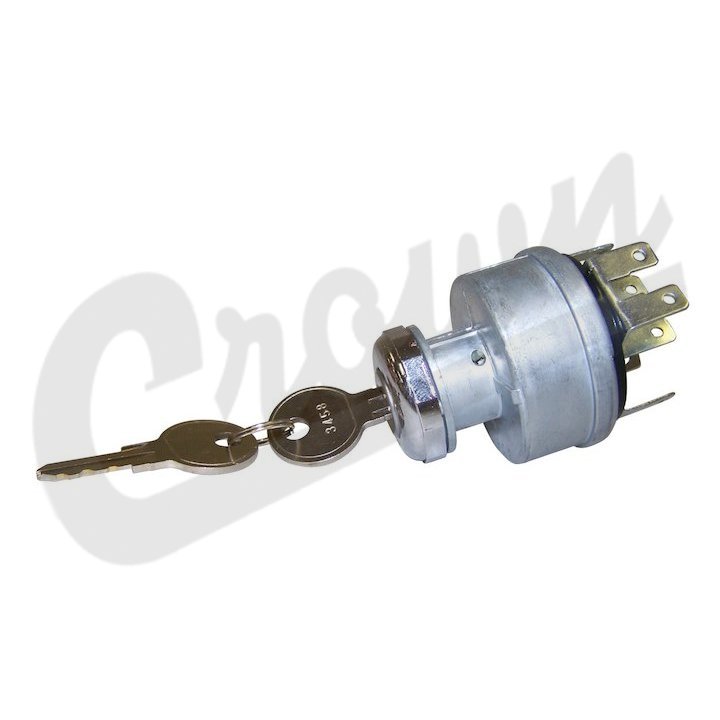 CJP J0947399 Ignition lock cylinder with keys, fits 196574 Jeep CJ5