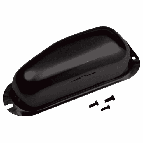 Kentrol 50424 Windshield Wiper Motor Cover, Black, 1968-75 Jeep CJ5