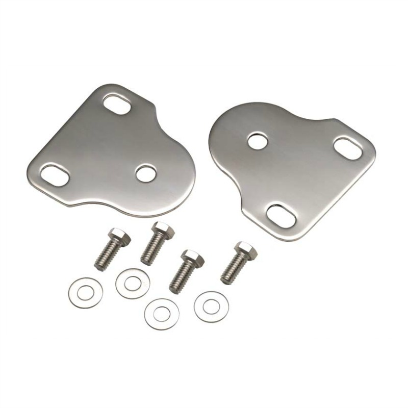 Kentrol 30408 Interior Windshield Bracket Set Polished Stainless Steel
