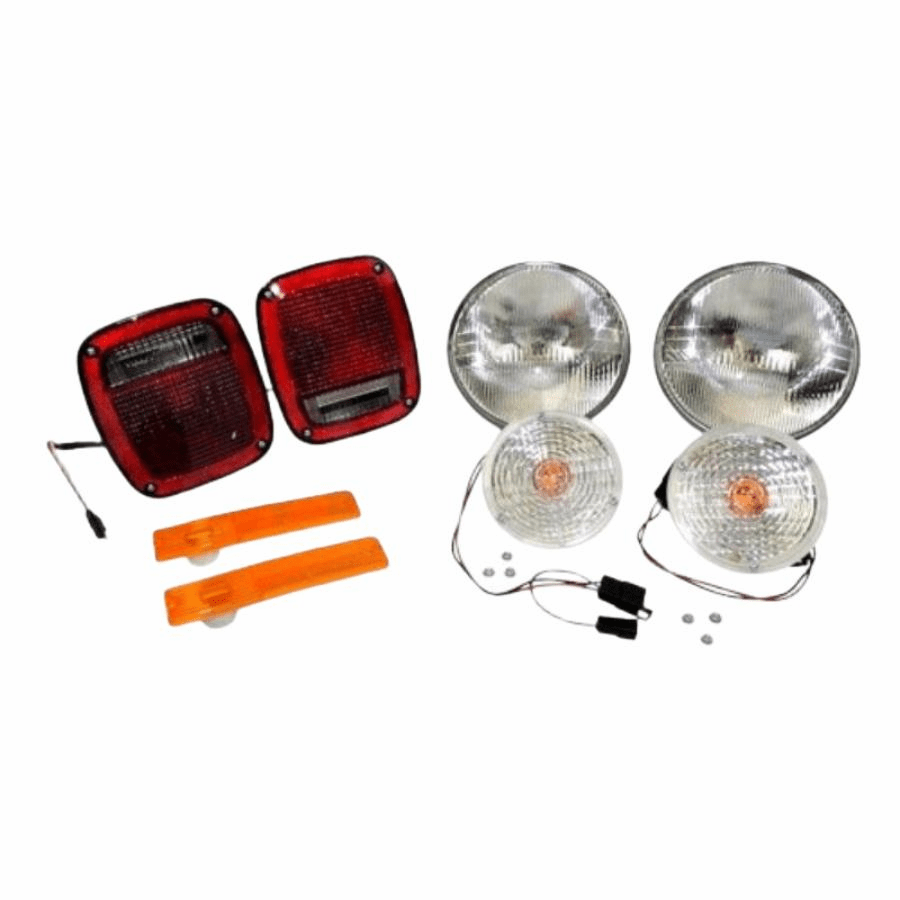 LK1 Master Lamp Kit for 72-75 Jeep CJ5 and CJ6