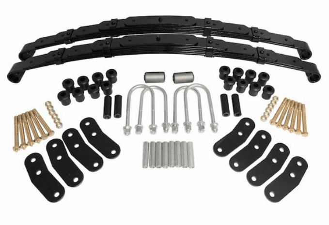 LSK3 Rear Leaf Spring Kit for 87-95 Jeep Wrangler YJ
