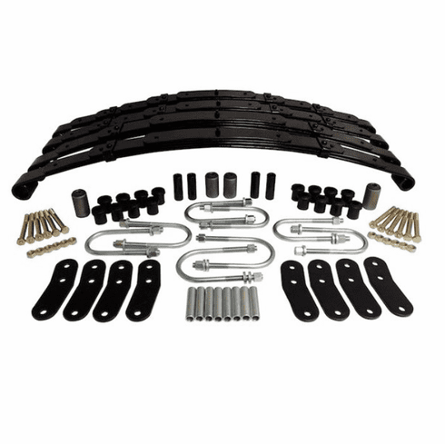 LSK4 Front & Rear Leaf Spring Kit for 87-95 Jeep Wrangler YJ