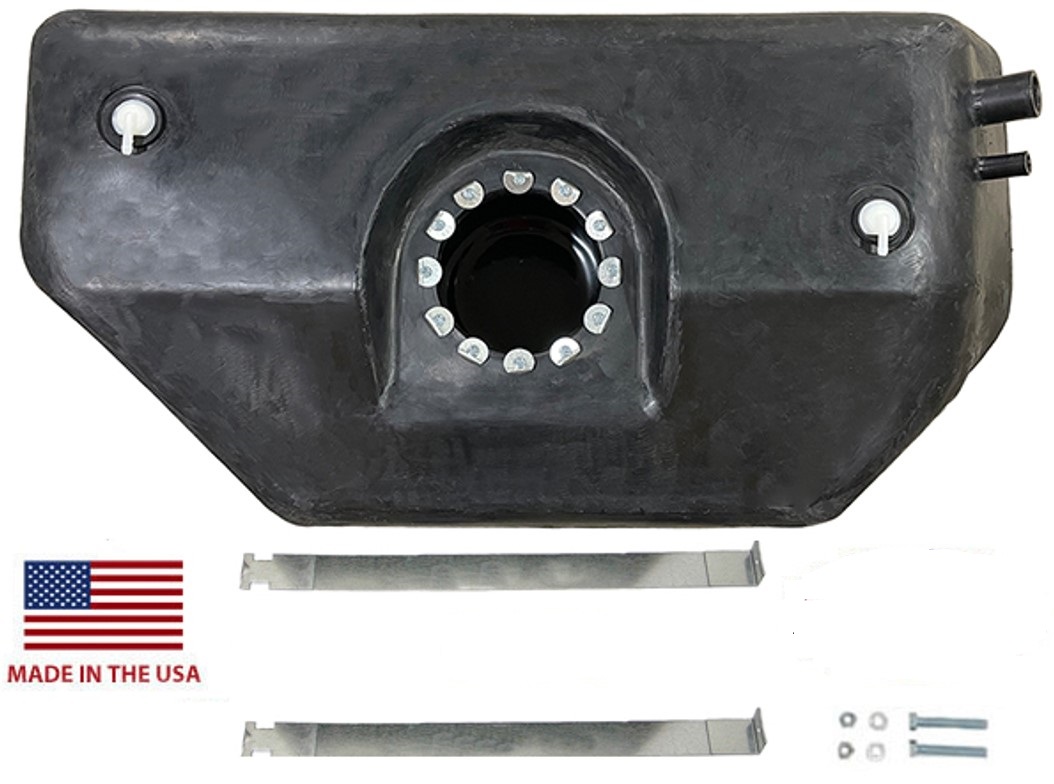 MTS 19 Gallon Plastic Gas Tank for 199702 Jeep Wrangler TJ Models