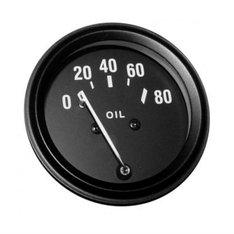 OMIX 647058 Oil pressure gauge, fits 194964 Jeep CJ3A, CJ3B Bernie