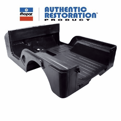 OMIX [ DMC-680637 ] Steel body tub, with "Jeep" stamped in cowl sides, 1955-1969 Jeep CJ-5