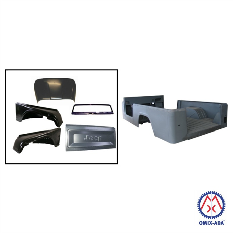 OMIX 1200118 Replacement steel body kit, 19811986 Jeep CJ8 Scrambler Bernie's CJ Jeep Parts