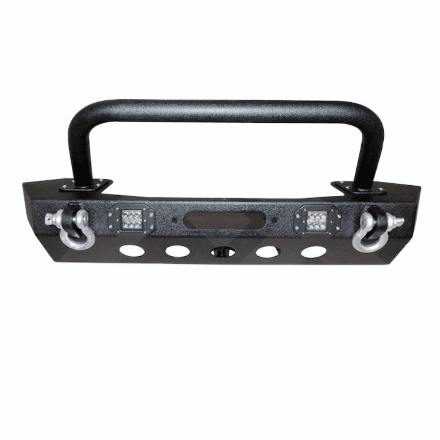 RT20044 Heavy Duty Winch Bumper for 18-25 Jeep Wrangler JL, Gladiator JT