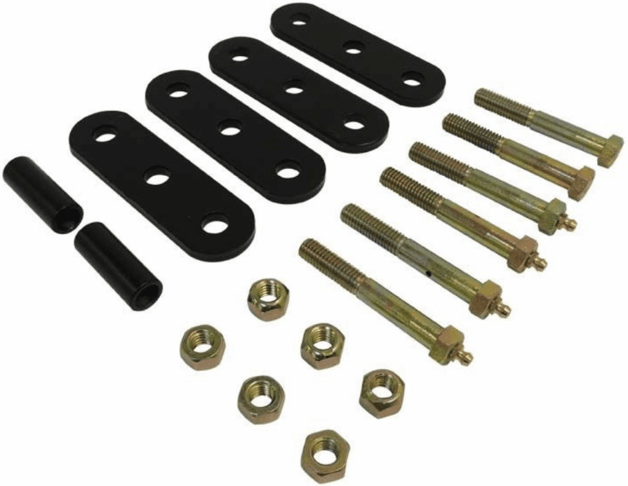 RT21021 Heavy Duty Greaseable Shackle Kit for 1953-75 Jeep CJ3B, CJ5 & CJ6