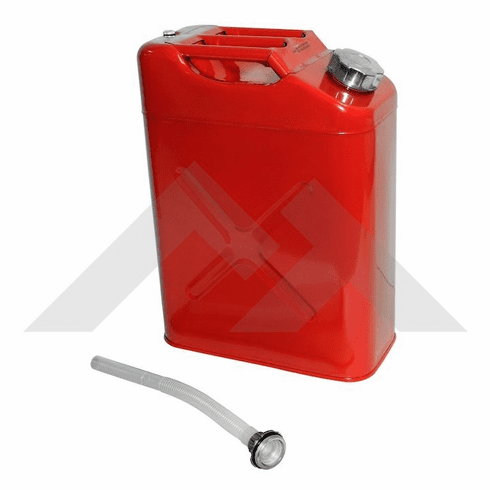 RT26010 Red 5 Gallon Steel Jerry Can for Jeeps and other Off-Road Vehicles