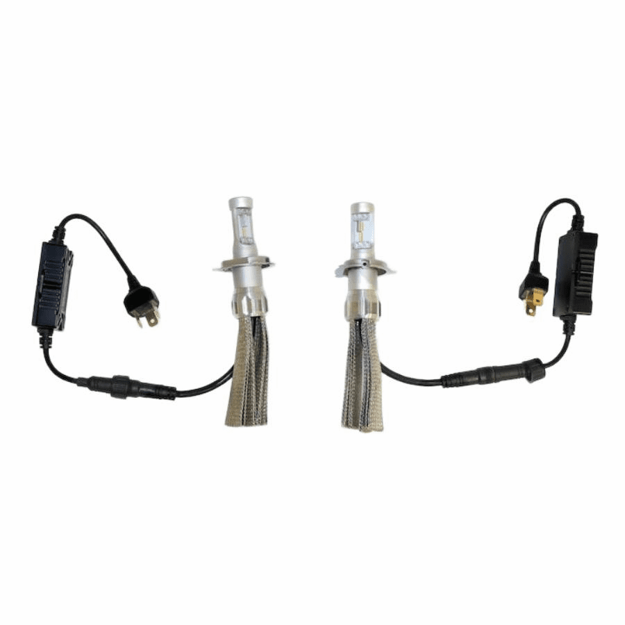 RT28051 RT Off-Road H4 LED Headlamp Bulb Kit for 87-06 Jeep Wrangler YJ, TJ and 84-01 Cherokee XJ