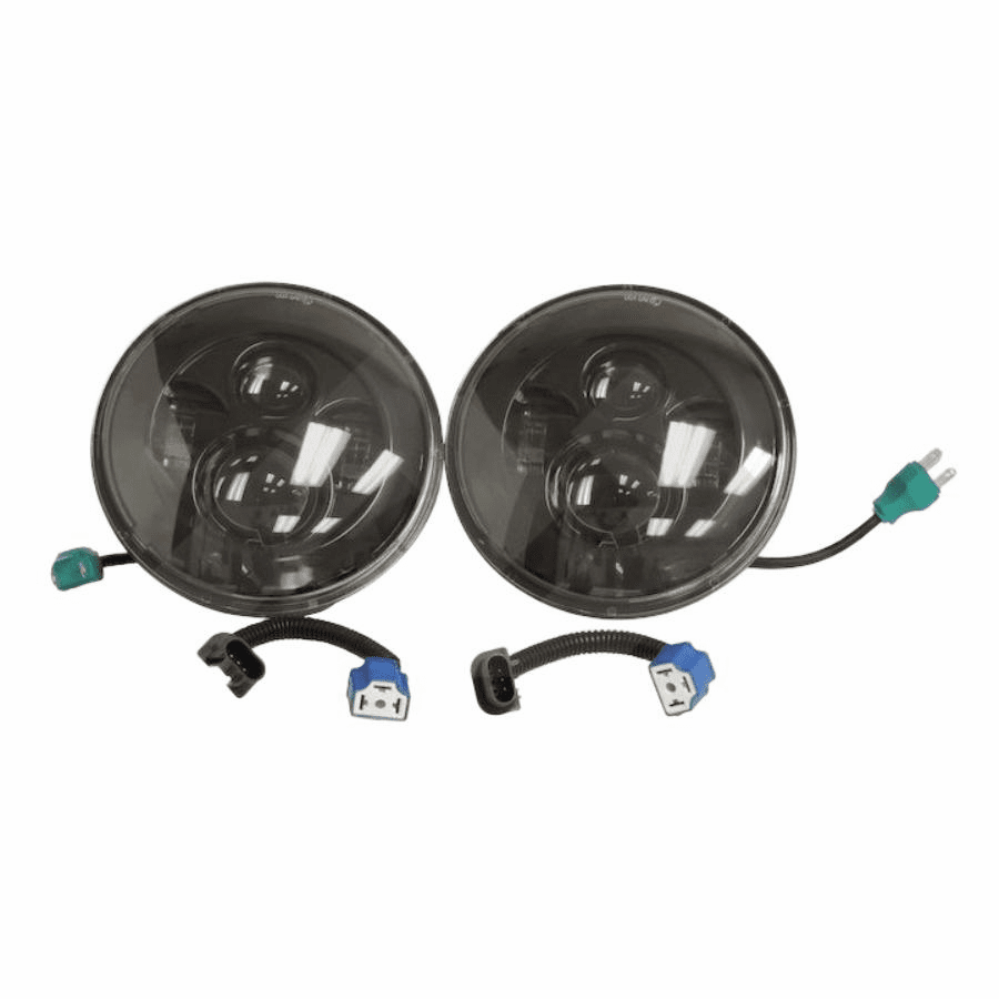 RT28104 RT Off-Road LED Headlight Kit for 55-86 Jeep CJ and 97-18 Wrangler Models