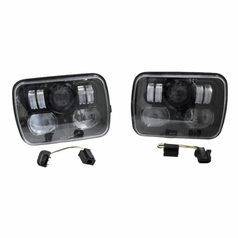 RT28106 RT Off-Road LED Headlight Kit for 87-95 Jeep Wrangler and 84-01 Cherokee XJ