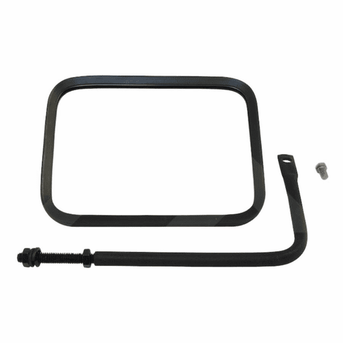 RT30004 Black Trail Mirror for 76-25 Jeep CJ, Wrangler, Gladiator Models