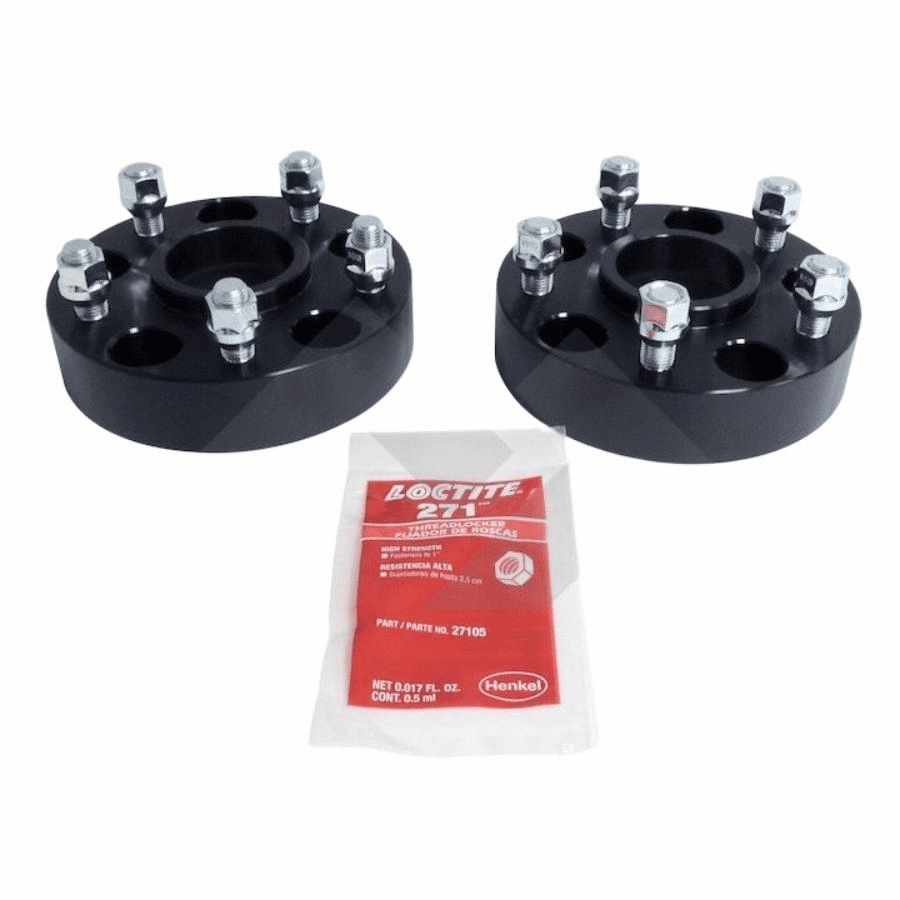 RT32019 1.5 inch Black Wheel Spacers for 18-25 Jeep Wrangler JL, Gladiator JT