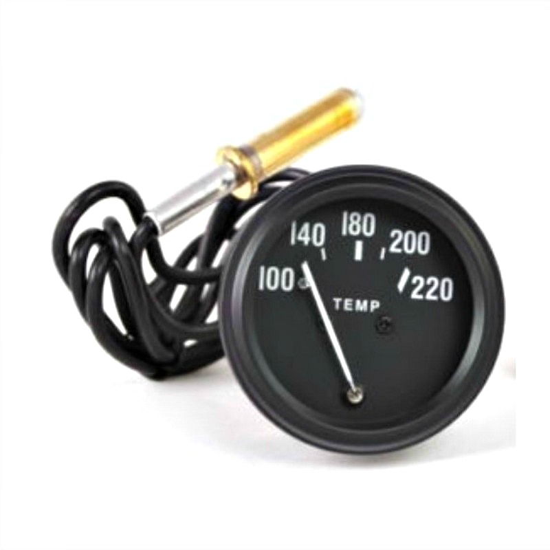 OMIX 647886 Temperature gauge, fits 194964 Jeep CJ3A, CJ3B Bernie