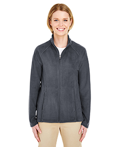 8181 - UltraClub Ladies' Cool & Dry Full-Zip Micro-Fleece