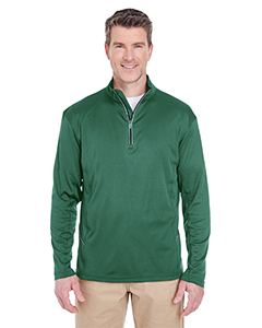 8230 - UltraClub Men's Cool & Dry Sport 1/4-Zip Pullover