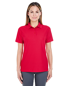 8240L - UltraClub Ladies' Cool & Dry Pebble-Knit Polo