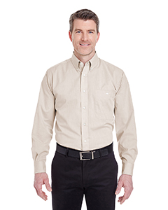 8340 - UltraClub Men's Wrinkle-Resistant End-on-End