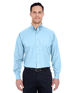 8355 - UltraClub Men's Easy-Care Broadcloth