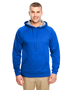 8441 - UltraClub Adult Cool & Dry Sport Hooded Fleece