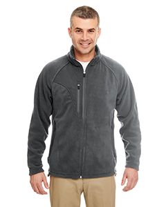 8495 - UltraClub Adult Micro-Fleece Full-Zip Jacket