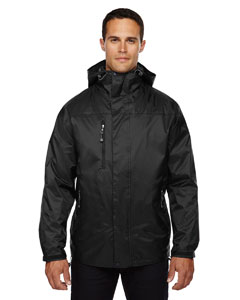 Ash City - North End Adult Performance 3-in-1 Seam-Sealed Hooded Jacket. 88120