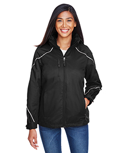 Ash City - North End Ladies' Angle 3-in-1 Jacket with Bonded Fleece Liner. 78196