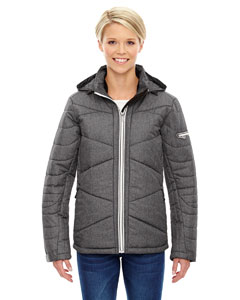 Ash City - North End Ladies' Avant Tech Mélange Insulated Jacket with Heat Reflect Technology. 78698