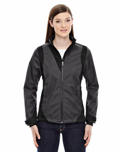 Ash City - North End Ladies' Commute Three-Layer Light Bonded Two-Tone Soft Shell Jacket with Heat Reflect Technology. 78686