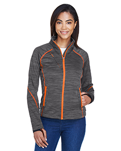 Ash City - North End Ladies' Flux Mélange Bonded Fleece Jacket. 78697