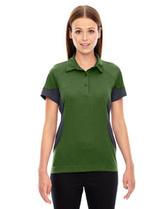 Ash City - North End Ladies' Refresh UTK cool?logik™ Coffee Performance Mélange Jersey Polo. 78677