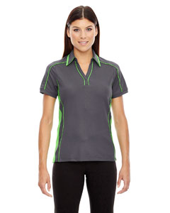 Ash City - North End Ladies' Sonic Performance Polyester Piqué Polo. 78648
