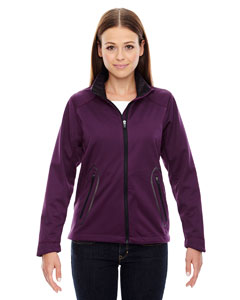 Ash City - North End Ladies' Splice Three-Layer Light Bonded Soft Shell Jacket with Laser Welding. 78655