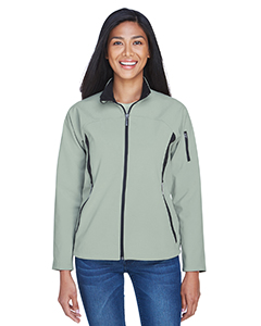 Ash City - North End Ladies' Three-Layer Fleece Bonded Performance Soft Shell Jacket. 78034