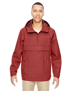 Ash City - North End Men's Excursion Intrepid Lightweight Anorak Jacket. 88219