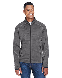 Ash City - North End Men's Flux Mélange Bonded Fleece Jacket. 88697
