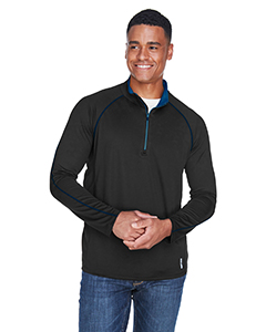 Ash City - North End Men's Radar Quarter-Zip Performance Long-Sleeve Top. 88187