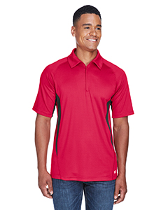 Ash City - North End Men's Serac UTK cool-logik™ Performance Zippered Polo. 88657